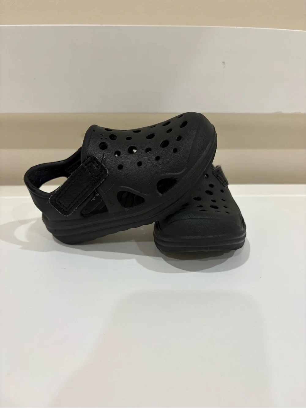 Cat & Jack Black Kids Water Clog Sandals